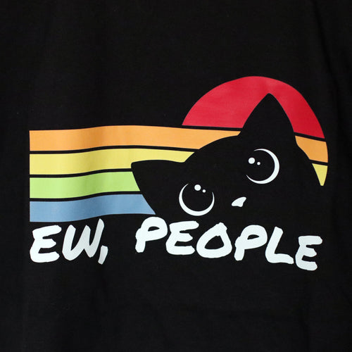 Ew, People Funny Cat T-Shirt