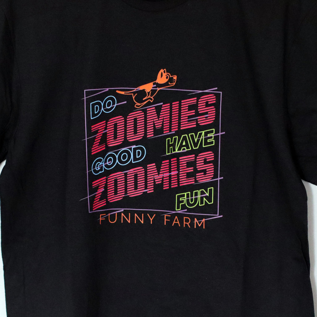 Zoomies Funny Farm #2 Short-Sleeve Unisex Gildan 6400 T-Shirt
